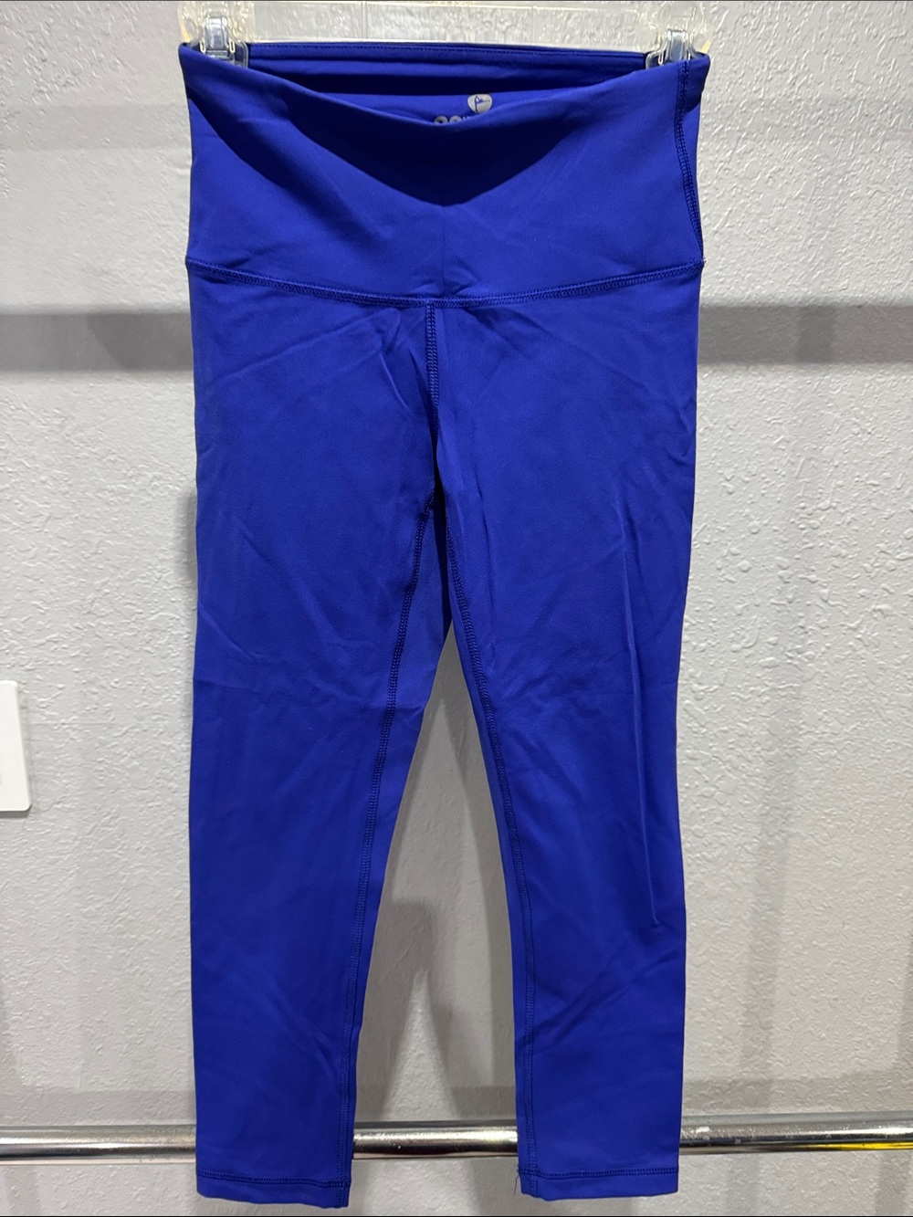 90 Degree By Reflex Royal Blue High-Waist Performance Leggings